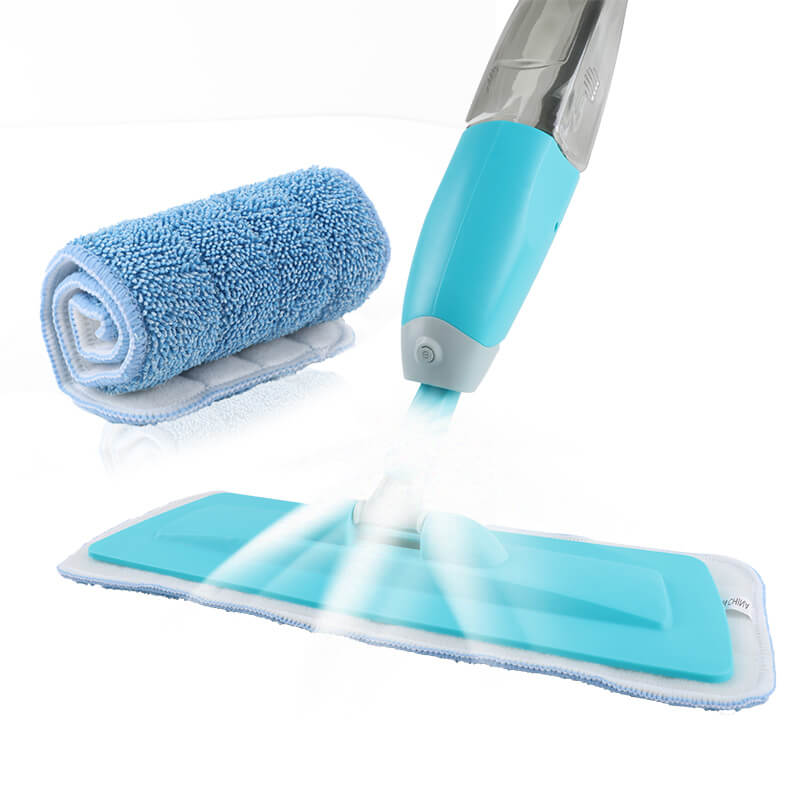 Balai Vaporisateur Spray Mop avec Lingette Microfibre réutilisable –  CUISINE AU TOP