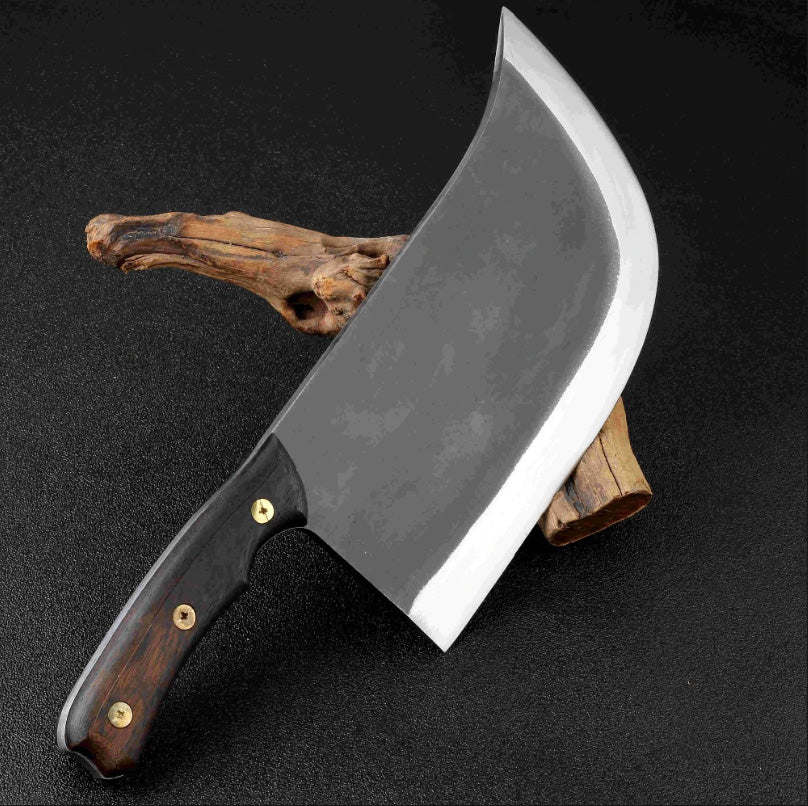 Couteau professionnel de boucher. Lame en acier inoxydable trempé. Dureté  54-56 HRC. L 200 mm. : : Cuisine et Maison