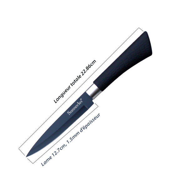 Couteau Tout Usage Sunnecko, Lame Acier Inoxydable