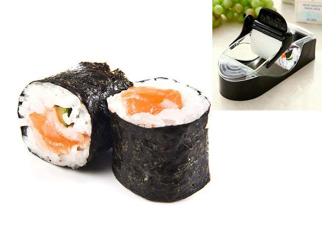 Machine à sushi pour débutants, machine à sushi parfaite, gadget magique de  cuisine facile à faire soi-même, accessoires de cuisine antiadhésifs pour