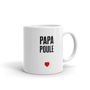 Mug Papa poule - Mug blanc céramique