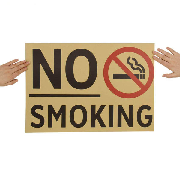 Poster rétro "Ne pas fumer"