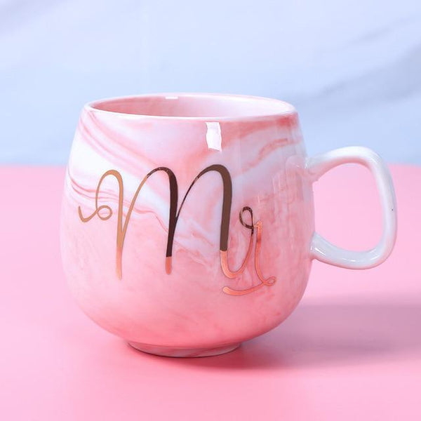 Tasse de café Mr (couleur rose)