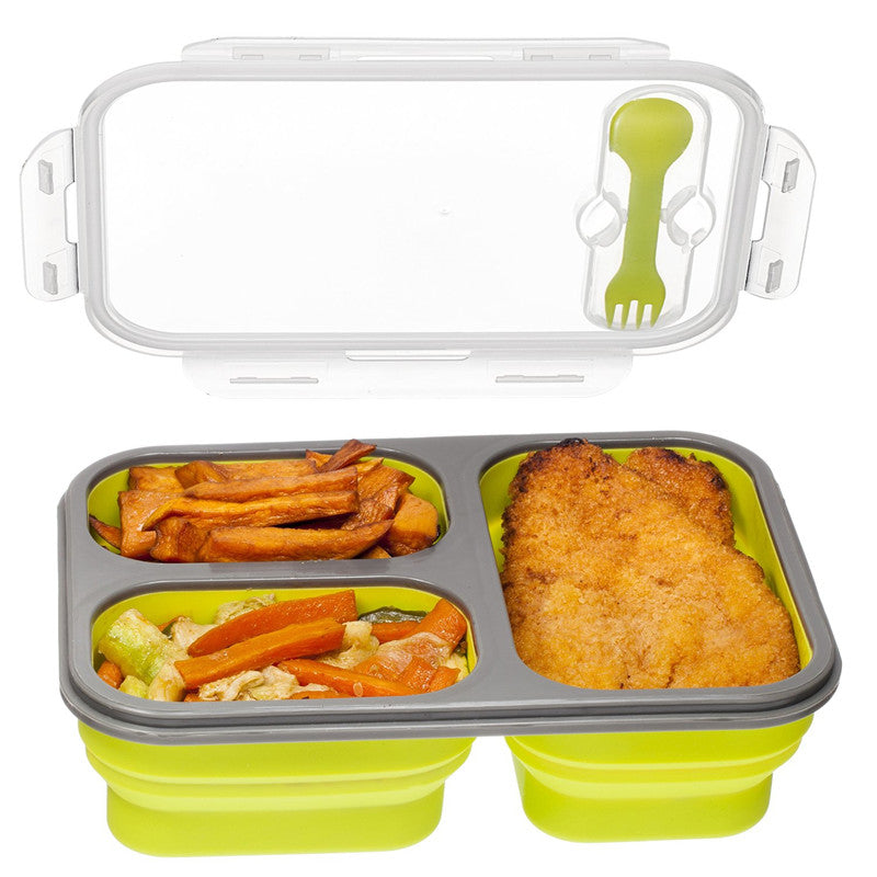 Lunch Box étanche avec couvercle et couvert 2 en 1 - Adapté four micro –  CUISINE AU TOP