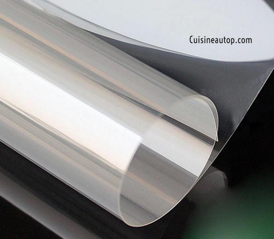 Film adhésif transparent et brillant - Vinyle PVC autocollant de prote –  CUISINE AU TOP