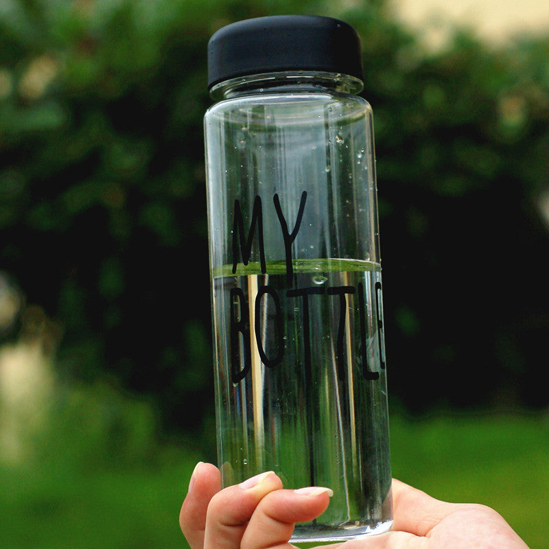 Bouteille d'eau transparente My Bottle 500ml - Incassable – CUISINE AU TOP