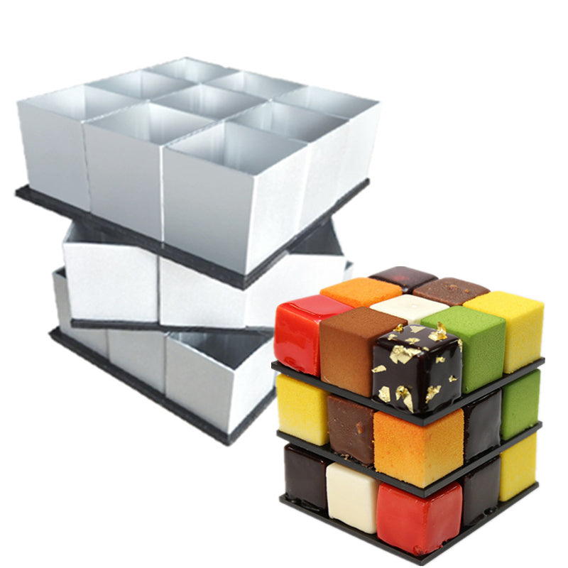 Moule à gâteau Rubik's Cube (Lot de 30 pièces) – CUISINE AU TOP