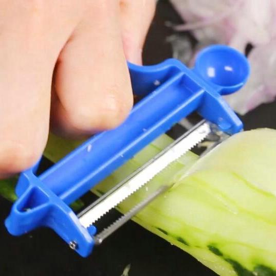 Rubans de courge concombre