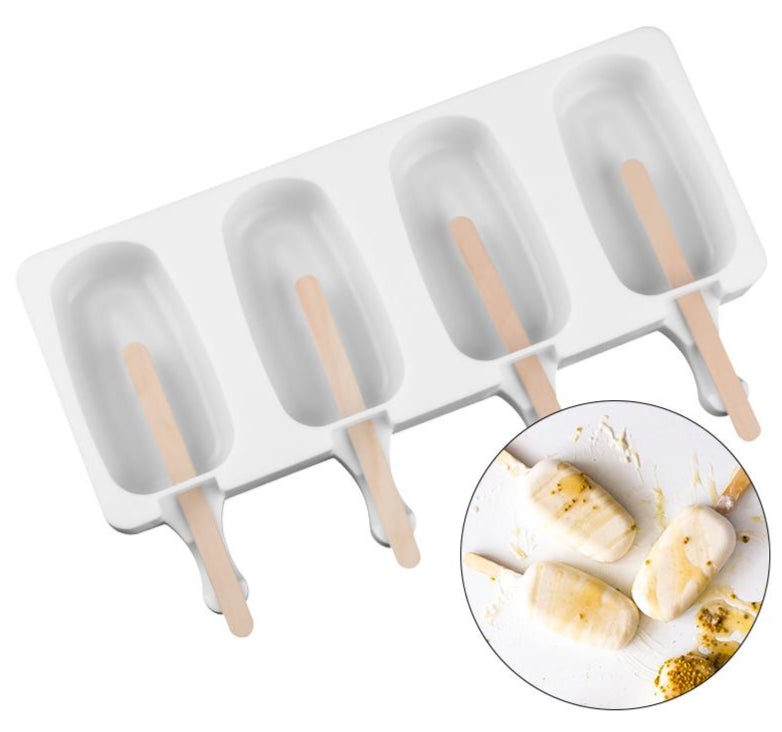 Moule à crème glacée en Silicone de qualité alimentaire, barre de