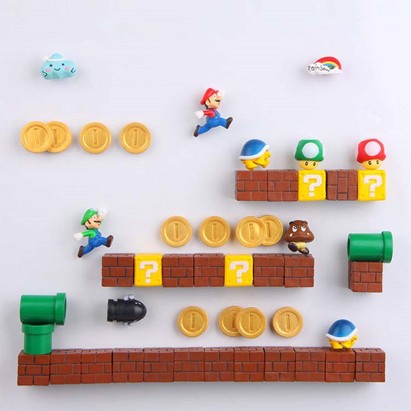 Magnet frigo résine Super Mario Bros