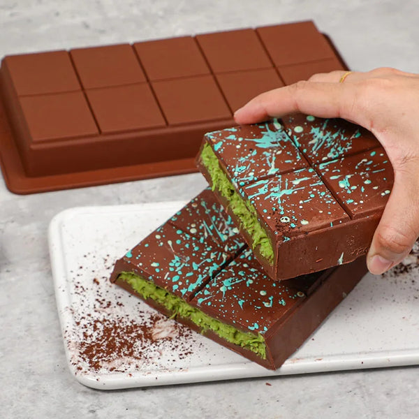 Chocolat Dubaï : Moule en Silicone pour Desserts de Luxe