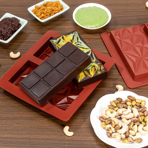 Moule tablette chocolat Dubaï réutilisable