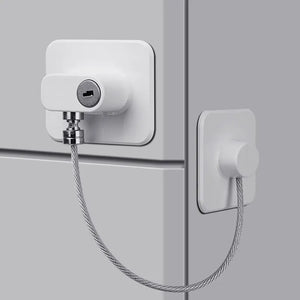 Verrou de Réfrigérateur - Protection Robuste et Facile à Installer