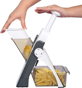 Mandoline Multifonction Safecut : lames ultra-tranchantes pour couper les aliments facilement