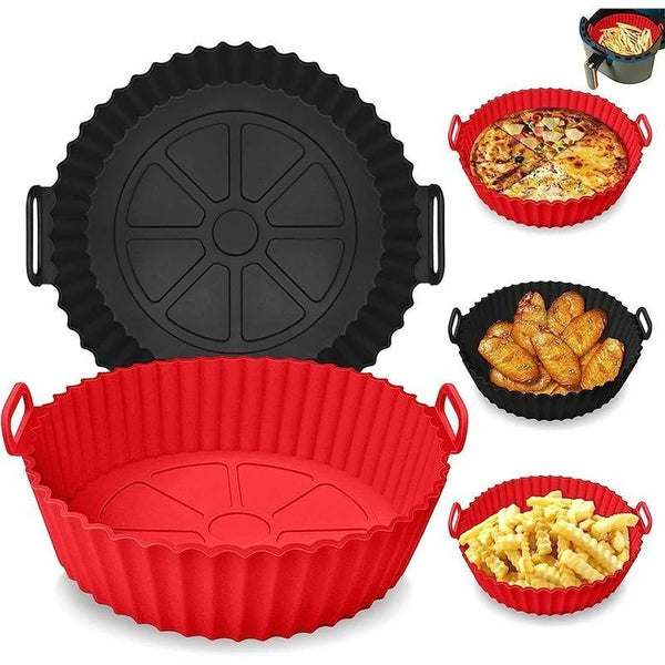 panier silicone air fryer rond