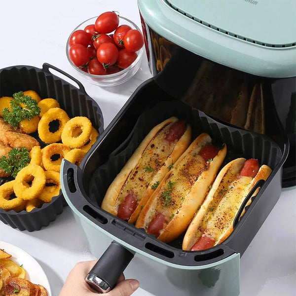 plat silicone friteuse sans huile