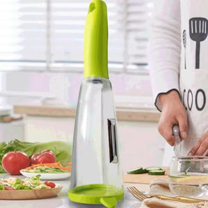 Éplucheur de Cuisine avec Récipient – Efficacité et Praticité au Rendez-vous