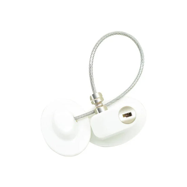 verrou frigo cable acier