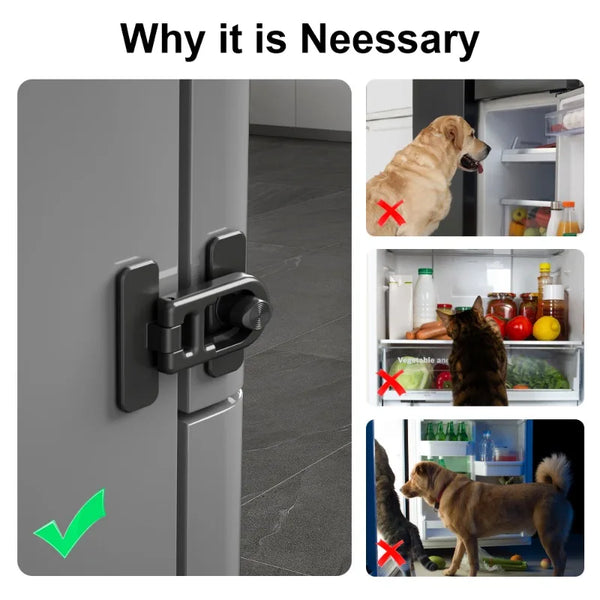 verrou frigo sans vis