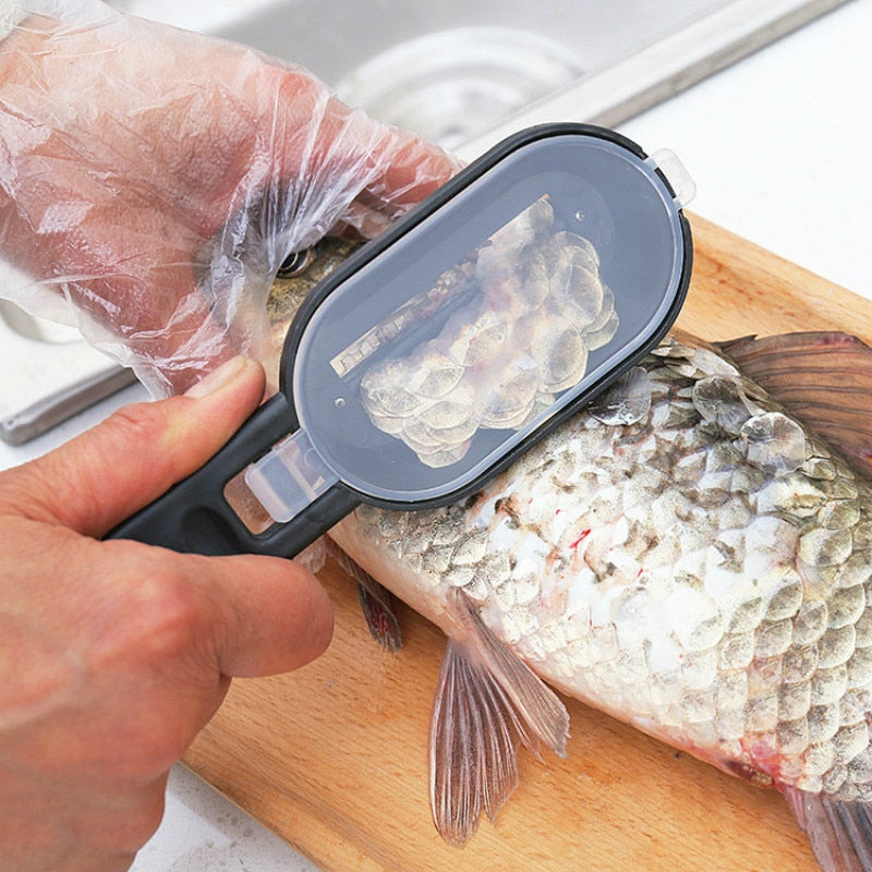 Écailleur à Poisson en Aluminium - Cuisines industrielles Écailleur à Poisson en Aluminium - Cuisines industrielles