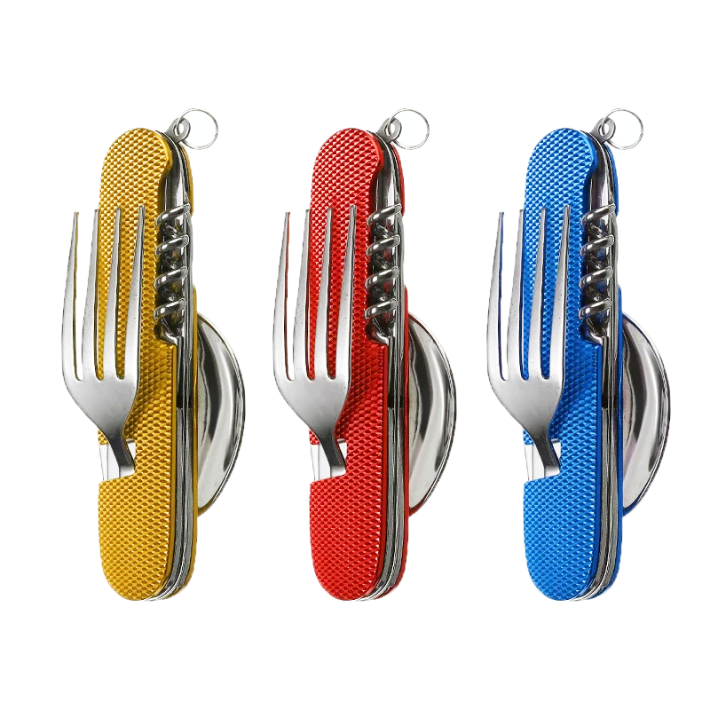 Couvert Multifonction 4 En 1 Fourchette Couteau Cuill re Couvert Multifonction 4 En 1 Fourchette Couteau Cuill re
