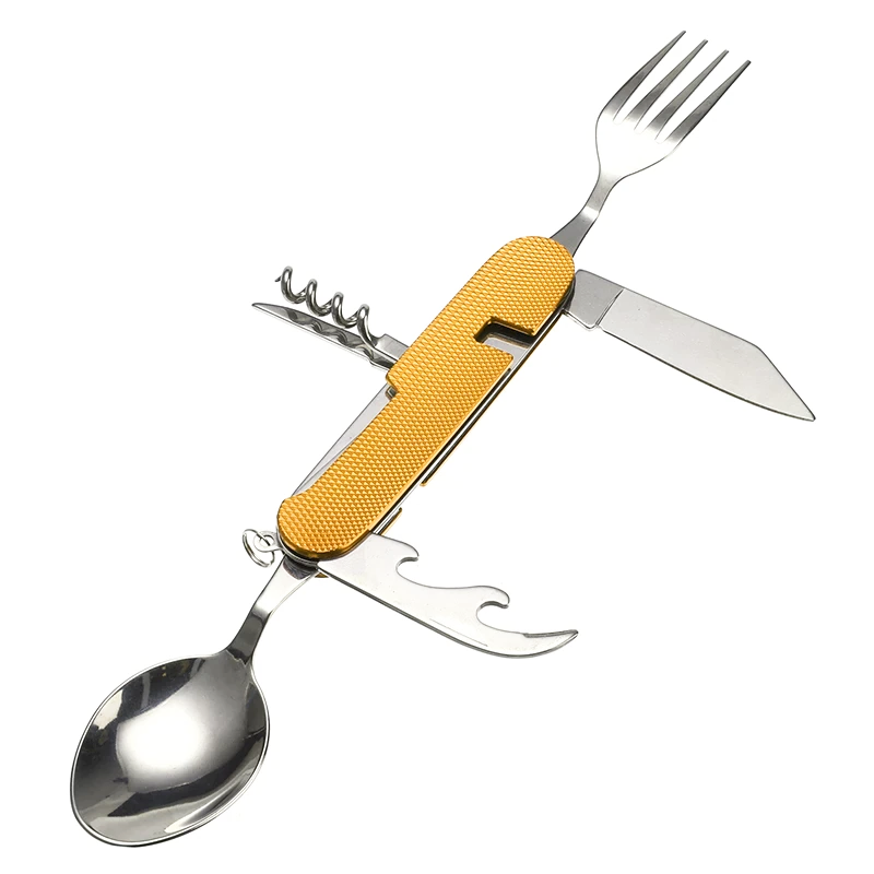Couvert Multifonction 4 En 1 Fourchette Couteau Cuill re Couvert Multifonction 4 En 1 Fourchette Couteau Cuill re