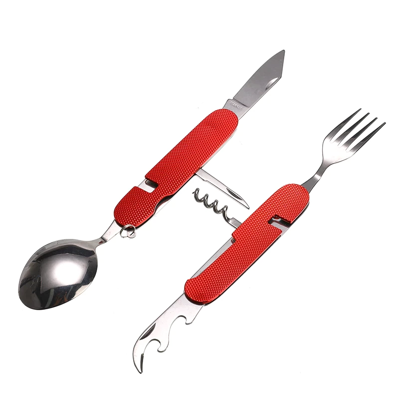 Couvert Multifonction 4 En 1 Fourchette Couteau Cuill re Couvert Multifonction 4 En 1 Fourchette Couteau Cuill re