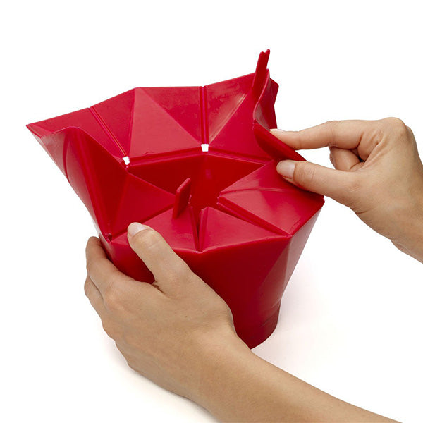 1set à popcorn en silicone pliable micro ondes ensemble - Luxembourg