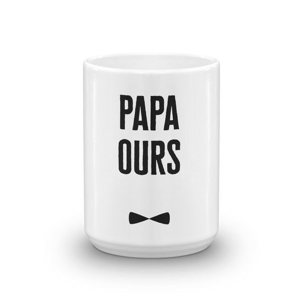 Grand mug papa ours