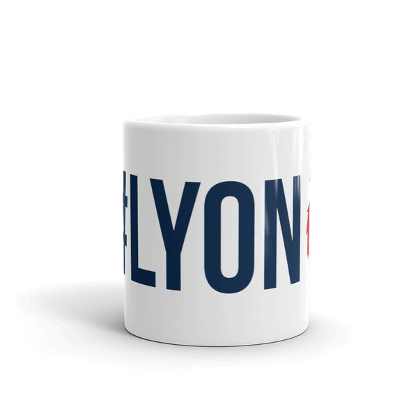 Tasse ville de Lyon céramique porcelaine