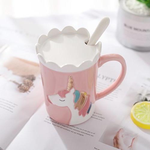 Mug céramique licornasse - idée de cadeau - mug licorne - Un grand