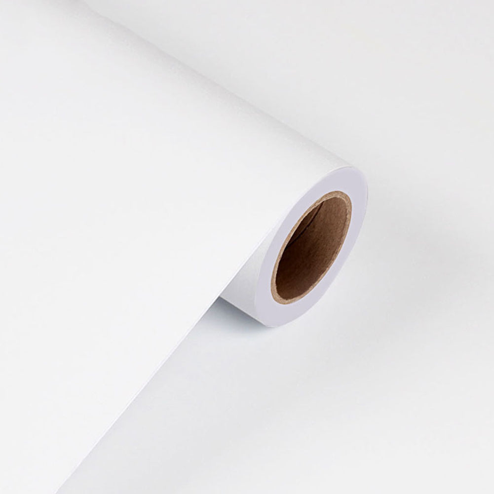 Papier Adhésif Blanc Mat 40cm x 1 ou 2 mètres - Relooker Cuisine