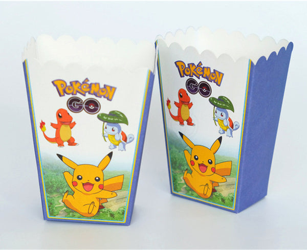 Boîte pop corn pikachu pokemon