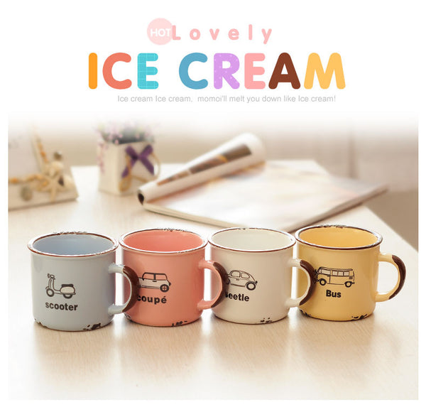 Mugs Ice Cream couleur pastel