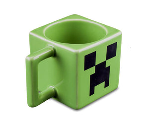 Mug Minecraft vert - visage Creeper
