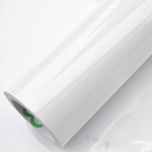 Film plastique autocollant, PVC adhésif blanc