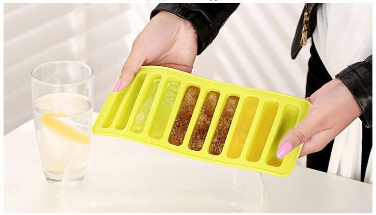 Bac à glaçons en silicone adapté à l'eau, au yaourt, aux fruits