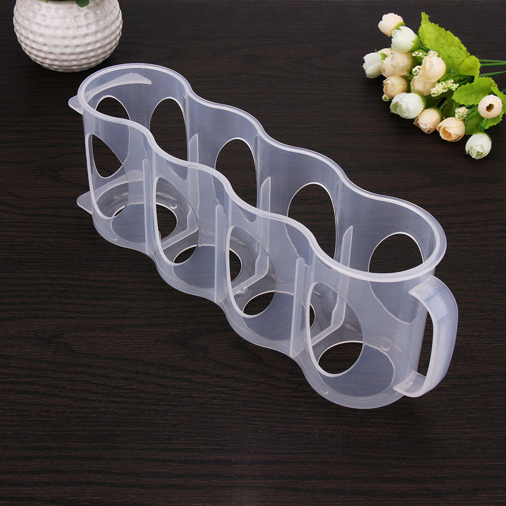 Lot De 6 Organiseurs Canettes Uxcell – Range-canettes Frigo Noir