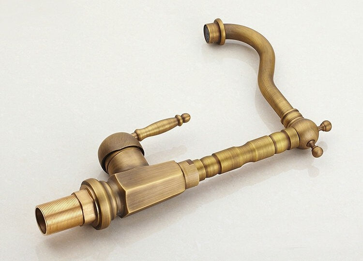 Robinet Mitigeur Ancien – Fonctionnel – Pour Salle De Bain – Occasion