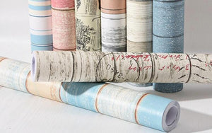 Papier adhésif bois vintage plusieurs coloris au choix