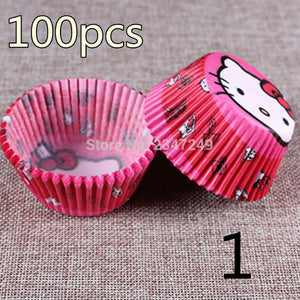Caissettes à cupcake Hello Kitty