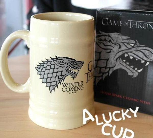 Mug blason Stark Game of Thrones