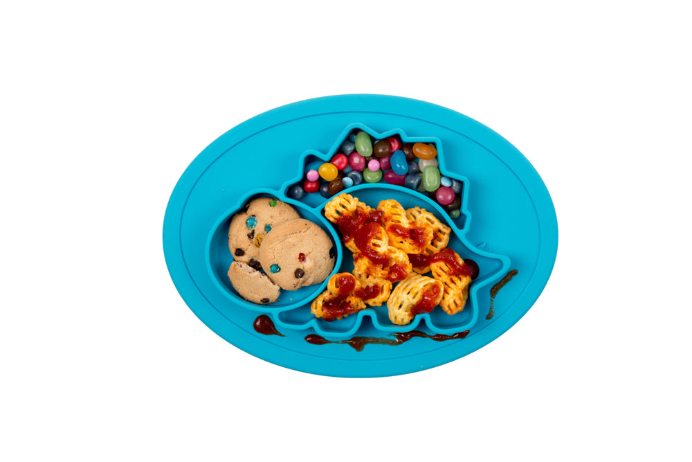 Set De Table Dinosaure En Silicone Pour Enfants – Antidérapant Et Sans Danger Alimentaire - 10