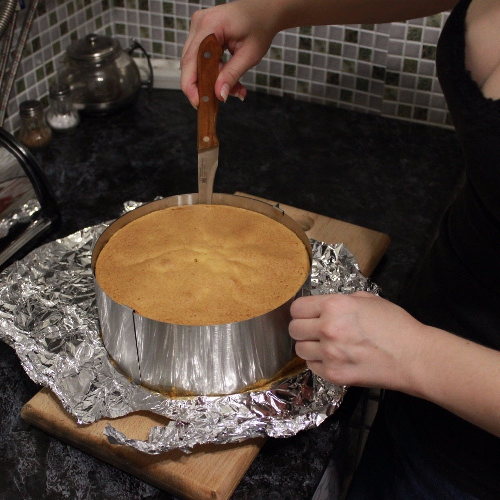 FIXOSHEE Lot De 6 Anneaux à Gâteau En Acier Inoxydable