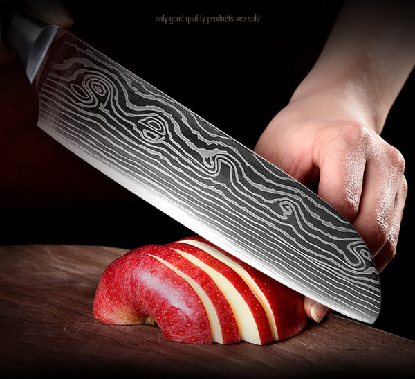 Couteau de cuisine, découpe précise