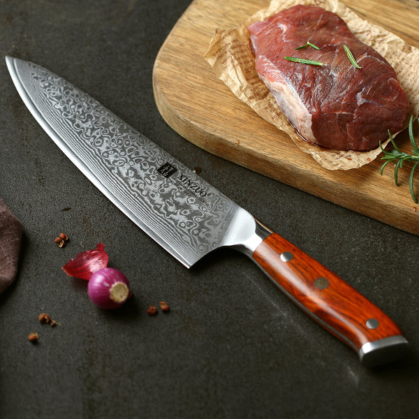 Couteau de cuisine professionnel pour couper la viande