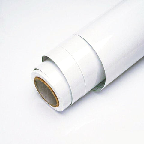 Rouleau adhésif blanc laqué largeur 40 cm x 3m (5m ou 10m)