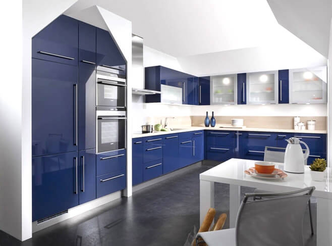 Bleulover Autocollant Cuisine Anti-huile – Film Aluminium Auto-adhésif, étanche, Pour Protéger Les Murs Et Plans De Travail
